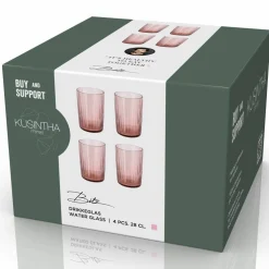 Kusintha vannglass 28 cl 4-pakning, klar