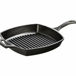 Kvadratisk Grillpanne Støpejern 26,5 cm