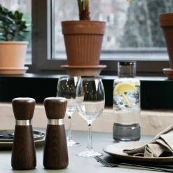 Kyoto krydderkvern 10 cm, brown glaze