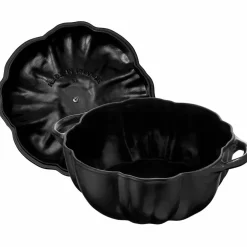 La Cocotte Gresskar støpejernsgryte 24 cm / 3,5 liter, svart