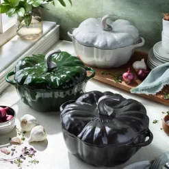 La Cocotte Gresskar støpejernsgryte 24 cm / 3,5 liter, kanel