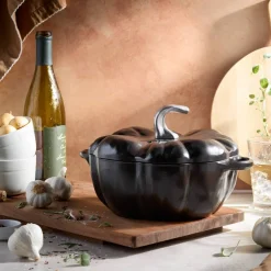 La Cocotte Gresskar støpejernsgryte 24 cm / 3,5 liter, kanel