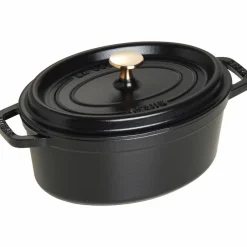 La Cocotte Oval Gryte Svart 23 cm 2,35 l