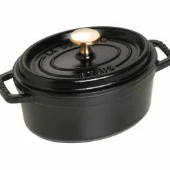 La Cocotte Oval Gryte Svart 17 cm 1 l