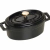 La Cocotte Oval Gryte Svart 11 cm 0,25 l