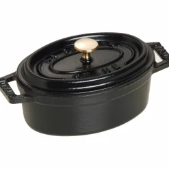 La Cocotte Oval Gryte Svart 11 cm 0,25 l