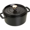 La Cocotte Rund Gryte Sort 18 cm 1,7 l