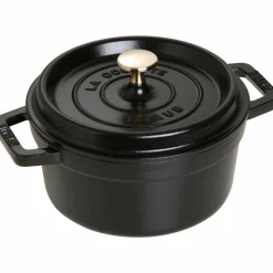 La Cocotte Rund Gryte Sort 20 cm 2,2 l