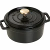 La Cocotte Rund Gryte Svart 12 cm 0,4 l