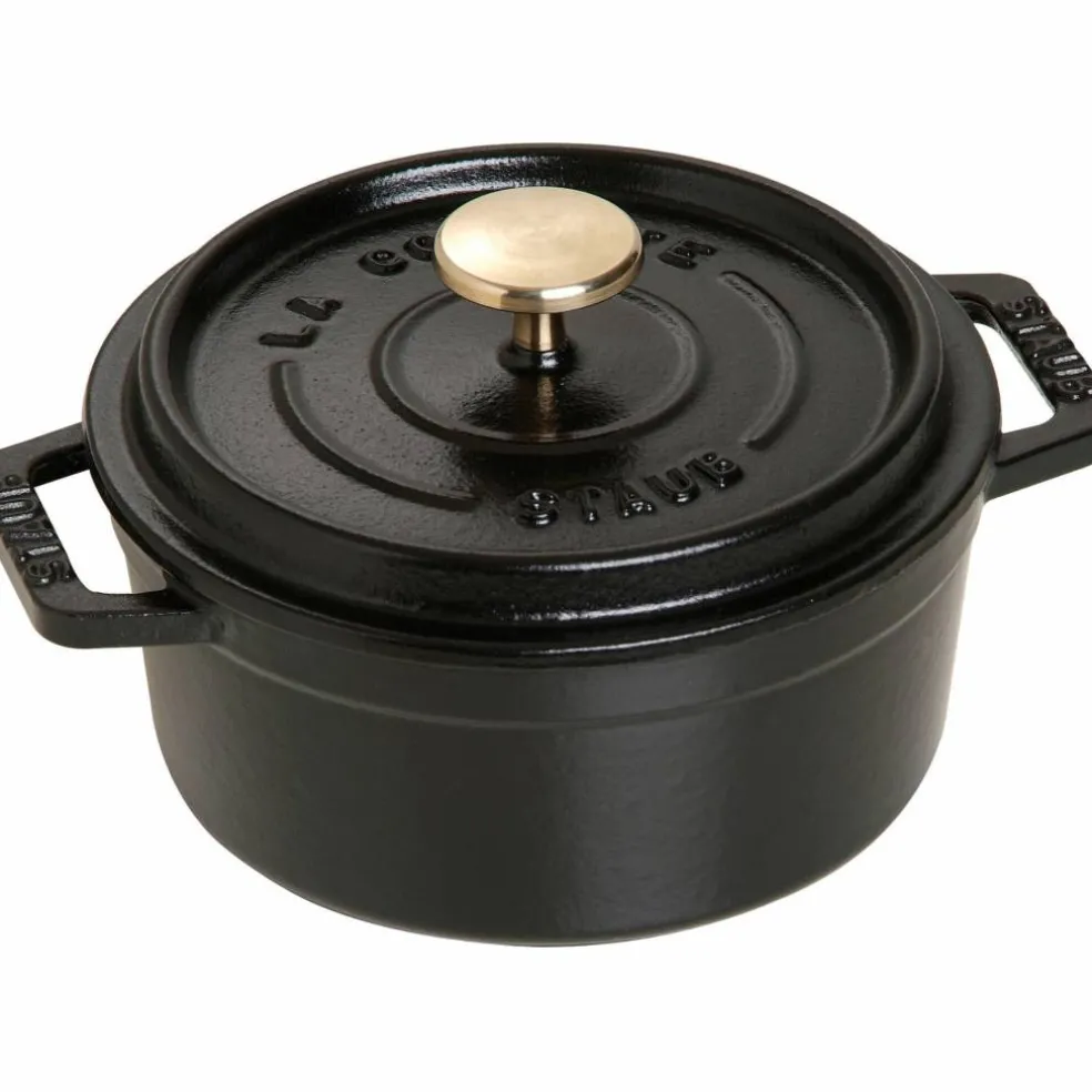 La Cocotte Rund Gryte Svart 12 cm 0,4 l