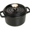 La Cocotte Rund Gryte Svart 14 cm 0,8 l