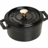 La Cocotte Rund Gryte Svart 10 cm 0,25 l
