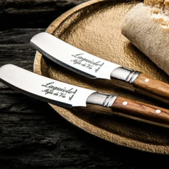 Laguiole Premium Line smørkniv 4-pakning, pearl