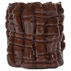 Laranne S telysholder 10 cm, brun