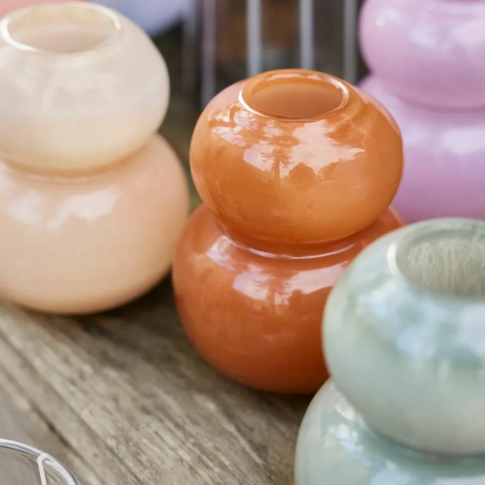 Lasi vase 12,5 cm, jade