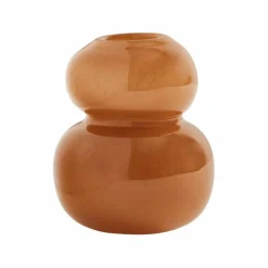 Lasi vase 12,5 cm, nutmeg