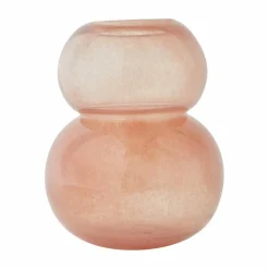 Lasi vase 23 cm, taupe