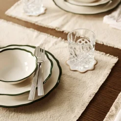La Tavola glassbrikker 4-pakning, hvit/beige