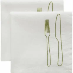 La Tavola serviett 45 x 45 cm 2-pakning, grønn