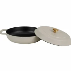 Lav gryte med lokk 28 cm / 5 liter, cherry