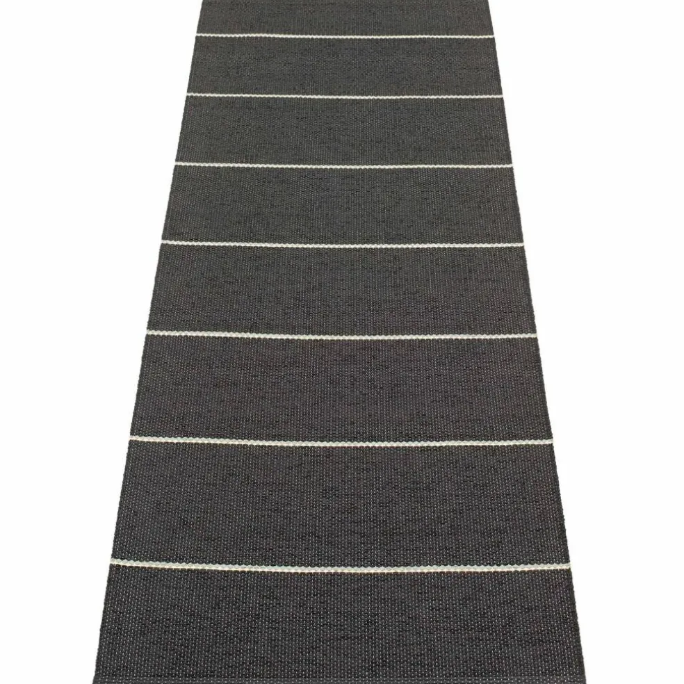 Lea teppe 225 x 70 cm, linen/pine/vanilla