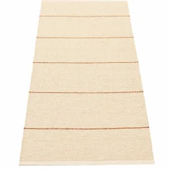 Lea teppe 150 x 70 cm, linen/pine/vanilla