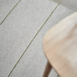 Lea teppe 150 x 70 cm, linen/pine/vanilla