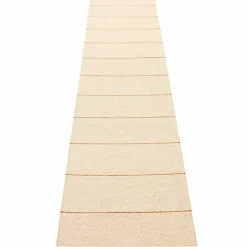Lea teppe 300 x 70 cm, potato/brown/vanilla