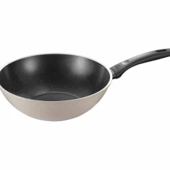 Ledro wok 28 cm, beige
