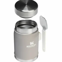 Legendary Classic mattermos + spork 0,4 liter, ash