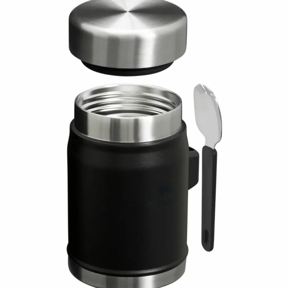 Legendary Classic mattermos med spork 0,41 liter, svart