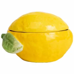 Lemon skål med lokk