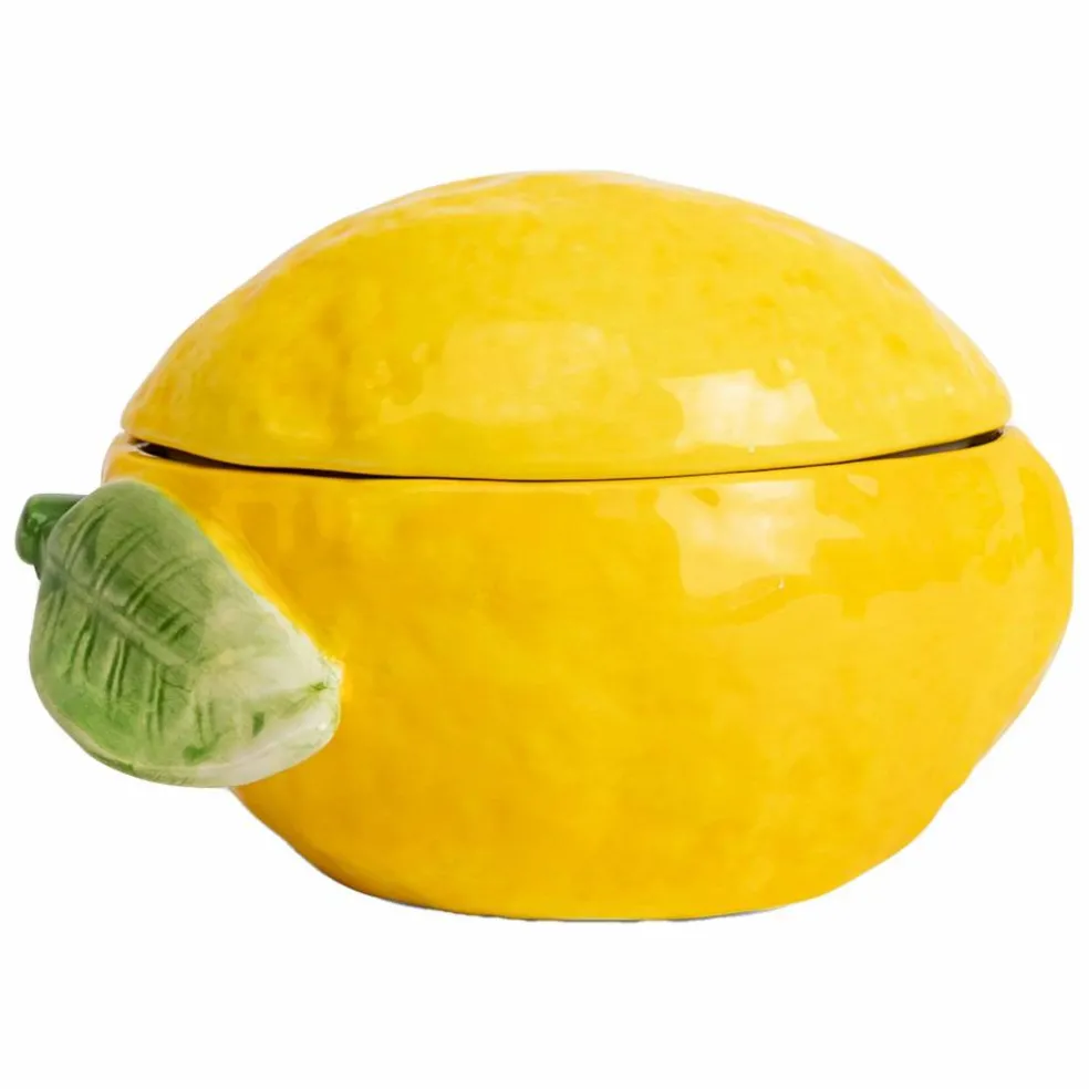 Lemon skål med lokk