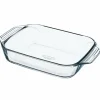 Let’s Share ildfast form 39 x 25 cm, glass