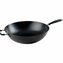 Lett Støpejern Wokpanne 34 cm