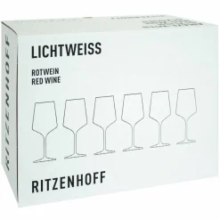 Lichtweiss rødvinsglass 54 cl, 6 stk.