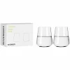 Lichtweiss vannglass, 2 stk