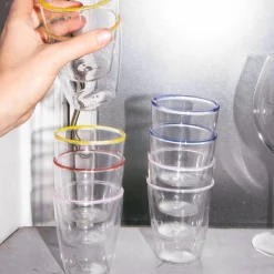 Life In Colour Art vannglass 29 cl, blueberry