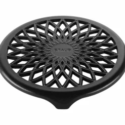 Lilie grytunderlag 23 cm, black