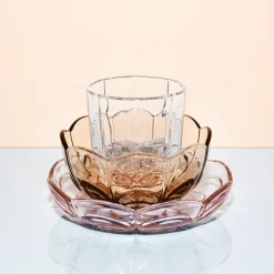 Lily vannglass 32 cl 2 stk, blue iris