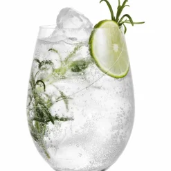 Line gin & tonic glass