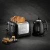 Lite Brødrister 4 skiver High Gloss Black