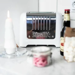 Lite Brødrister 2-skiver High Gloss Hvit