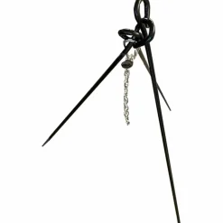 Lite Grillstativ i Oppbevaringspose 110 cm 1 Kjetting & Krok