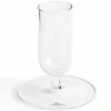 Liten vase, klar