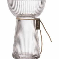 Løkvase, 15 cm, stripete