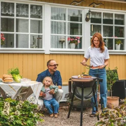 48LL elektrisk grill, svart