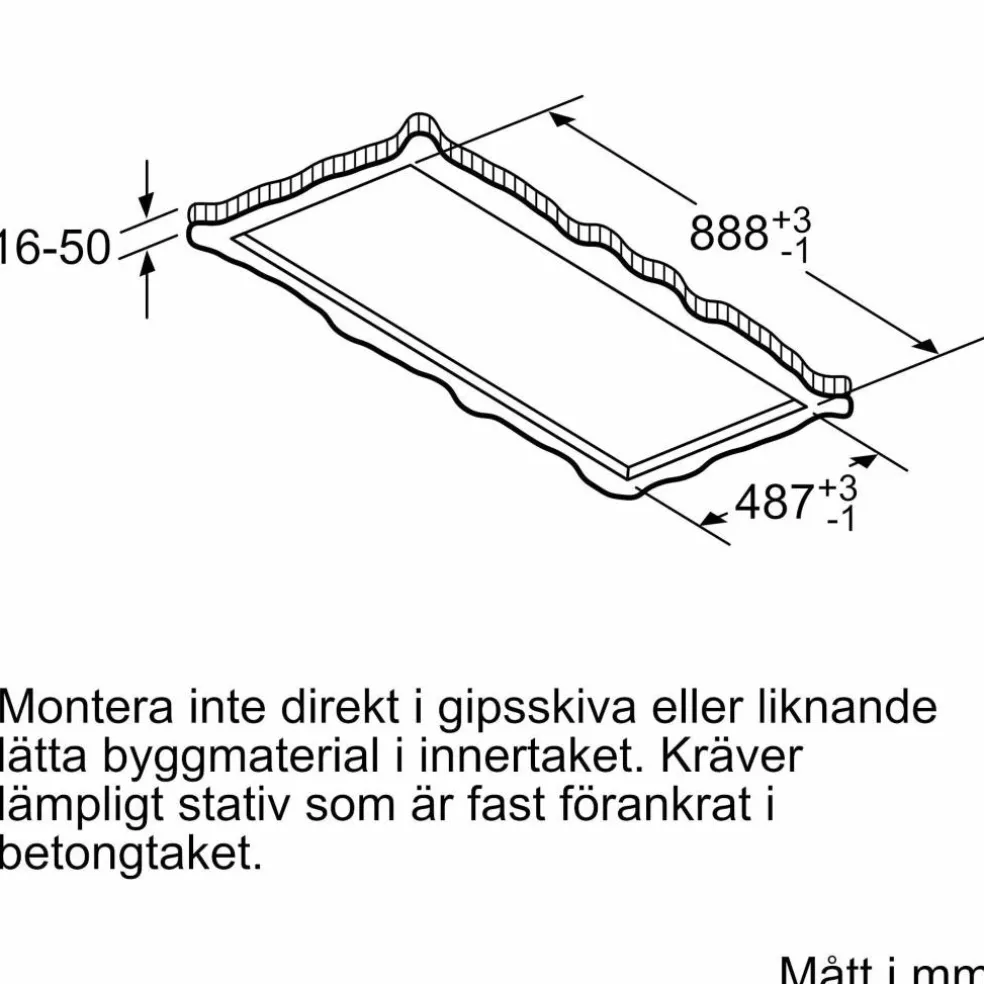 LR97CAQ50 iQ500 kjøkkenvifte i tak, sølv