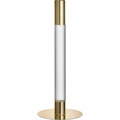Lumiere lysestake 26,5 cm, glass/gull