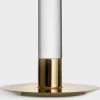 Lumiere lysestake 26,5 cm, sølv/metall